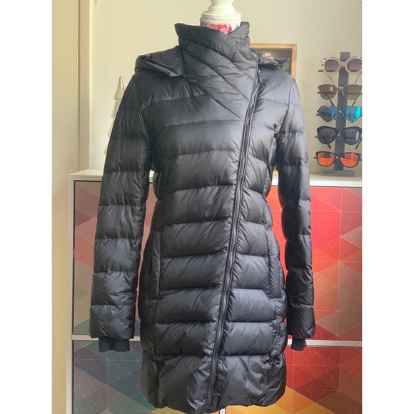French Connection Womens Lieghtweight Hooded Packable Down
